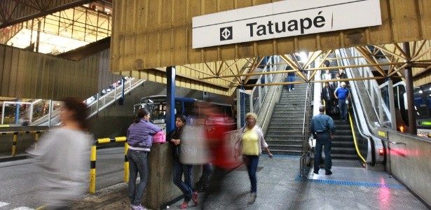 Metrô Zona Lestre Estação Tatuapé